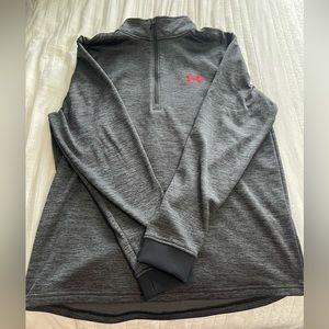 Gray Under Armour Quarter Zip